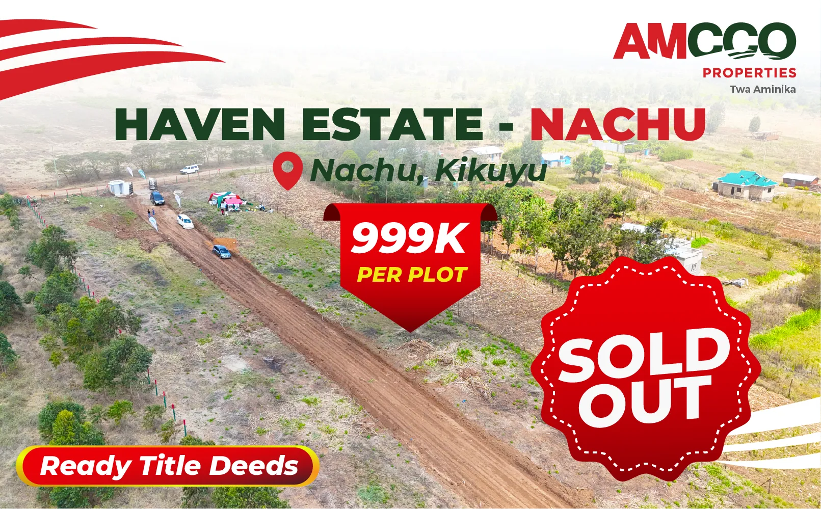 Haven Estate Nachu – 50x100 Plots KSh 999k Ready Titles